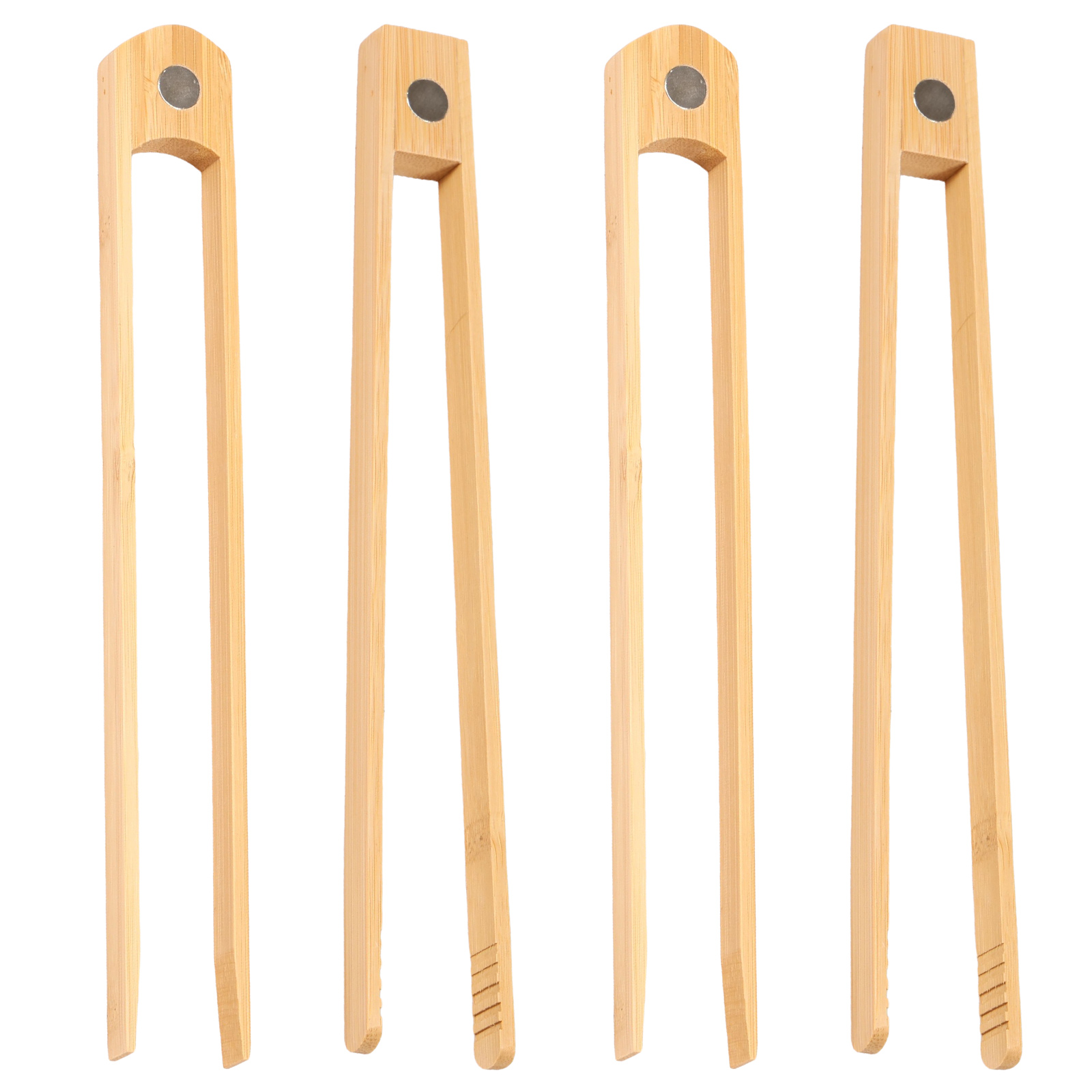 Home Cooking Set - Набор бамбуковых щипцов для тостера, простой