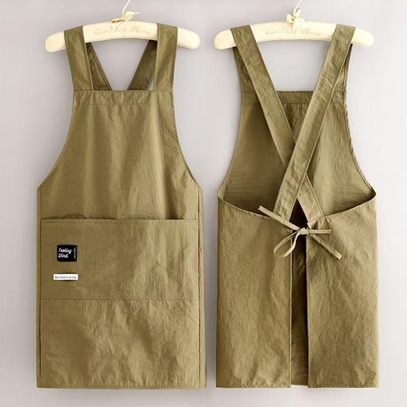 Home Cooking Work - Новые кухонные фартуки для готовки, дышащие,