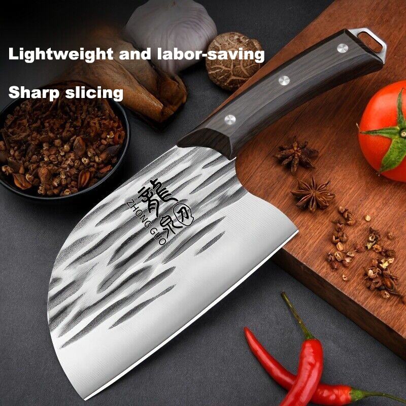 1 шт. кованый кухонный нож, бы – обзор и цена Wok Carbon Steel