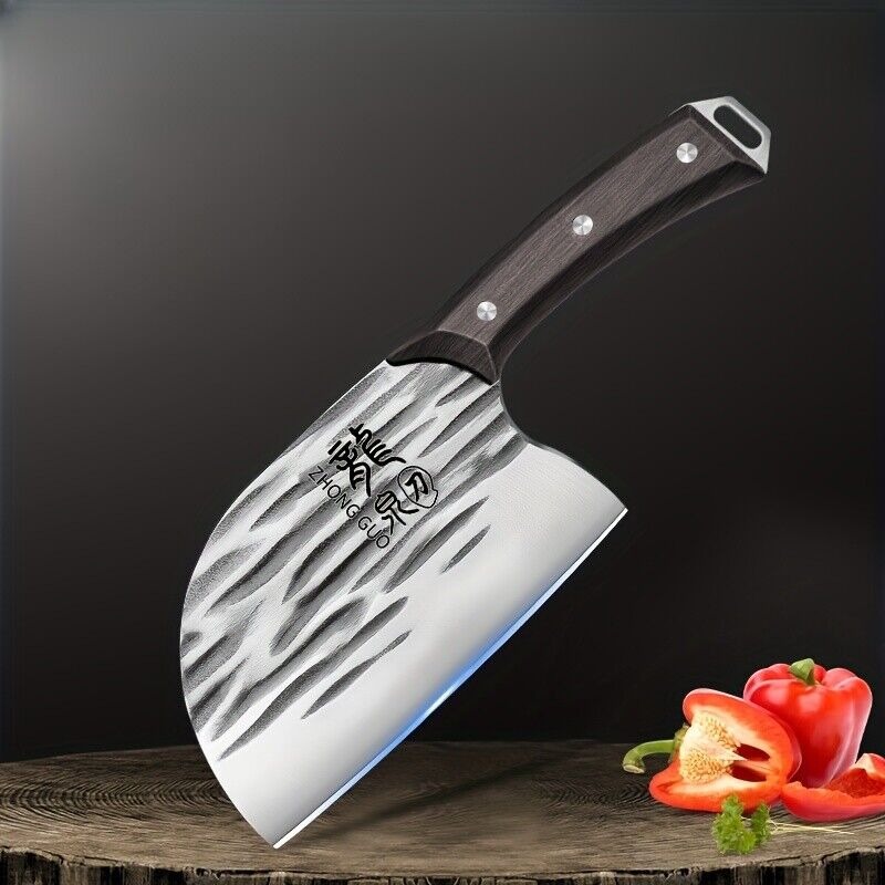 1 шт. кованый кухонный нож, бы – обзор и цена Wok Carbon Steel