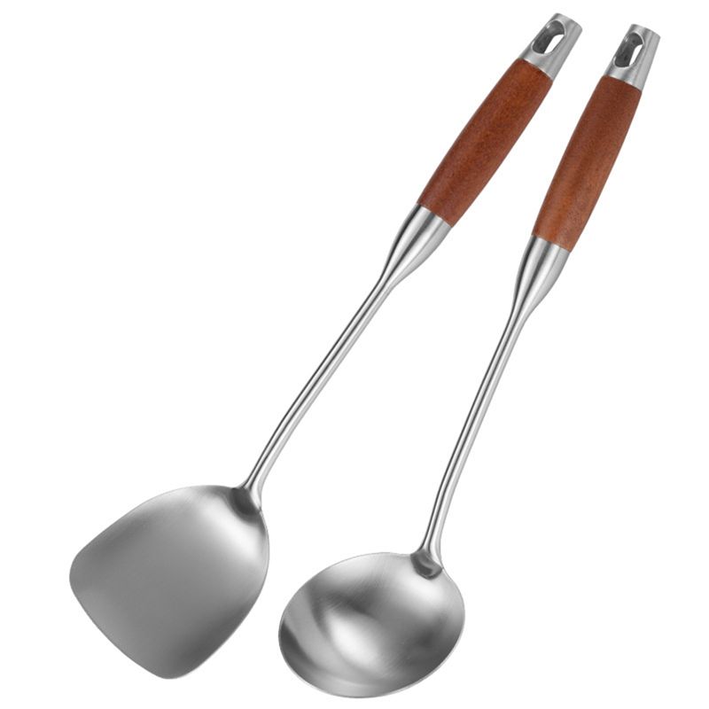 Лопатка из нержавеющей стали M – обзор и цена Wok Carbon Steel