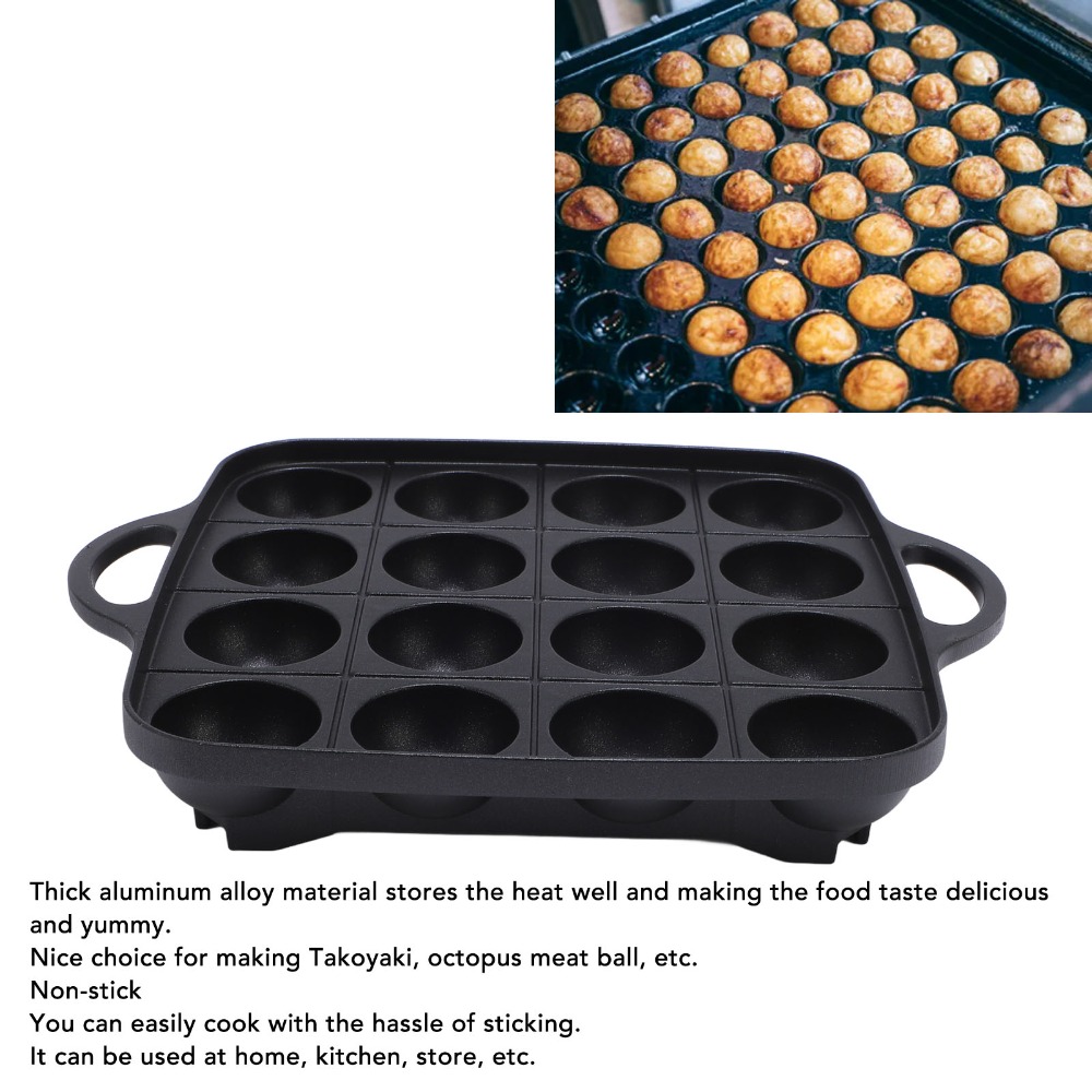 Универсальная черная сковорода – обзор и цена Takoyaki Pan Cast