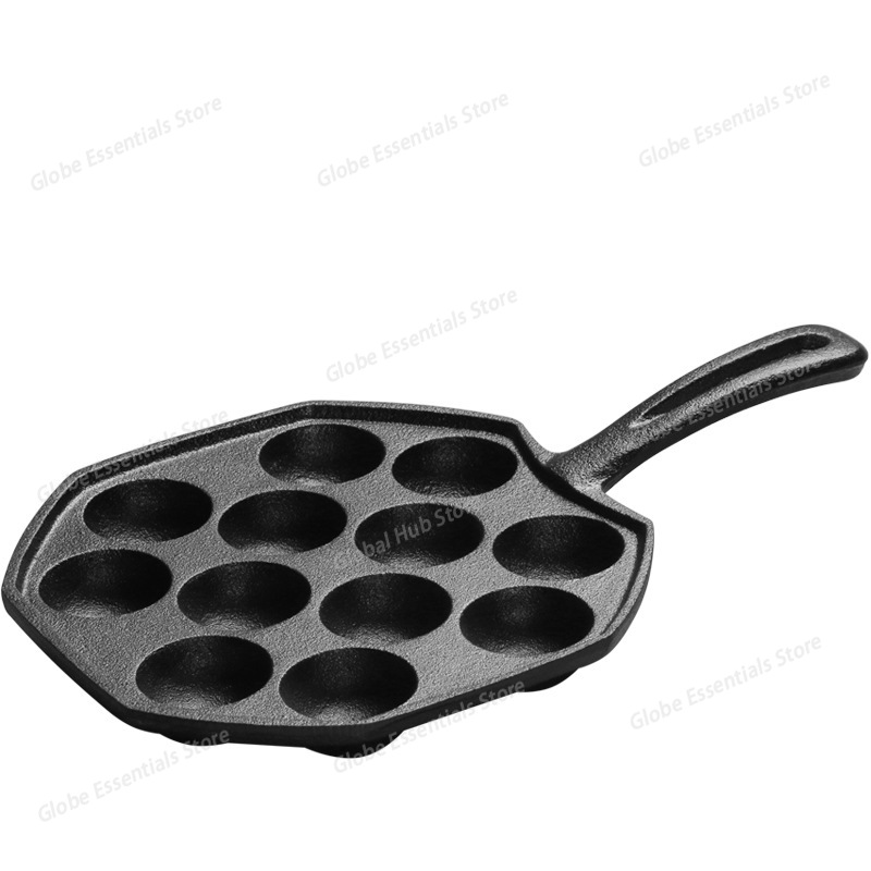 12-луночная сковорода такояки  – обзор и цена Takoyaki Pan Cast