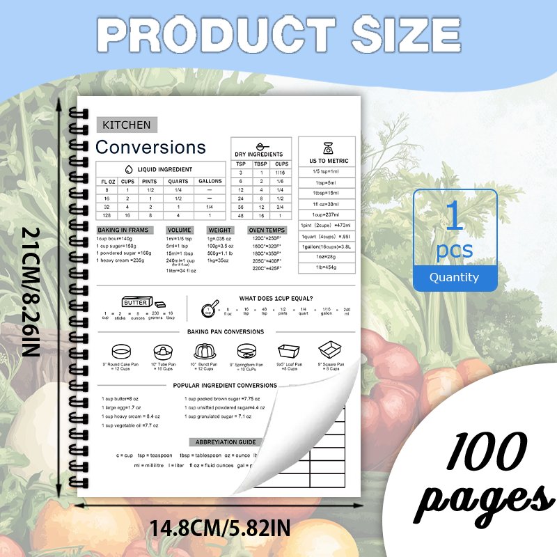 Книга рецептов формата А5, син – обзор и цена Home Cooking Cookbook