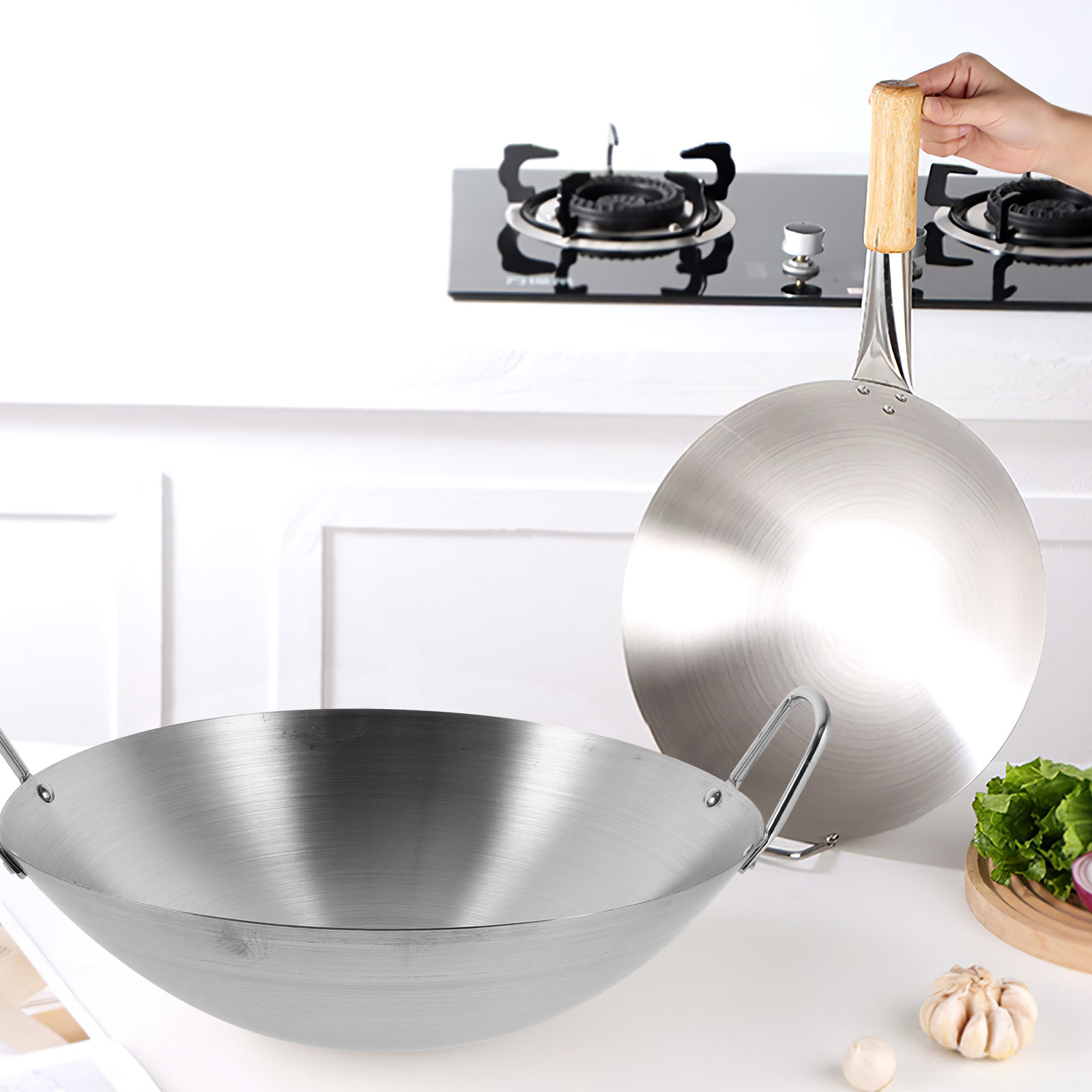 Вок из нержавеющей стали, высо – обзор и цена Home Cooking Classes