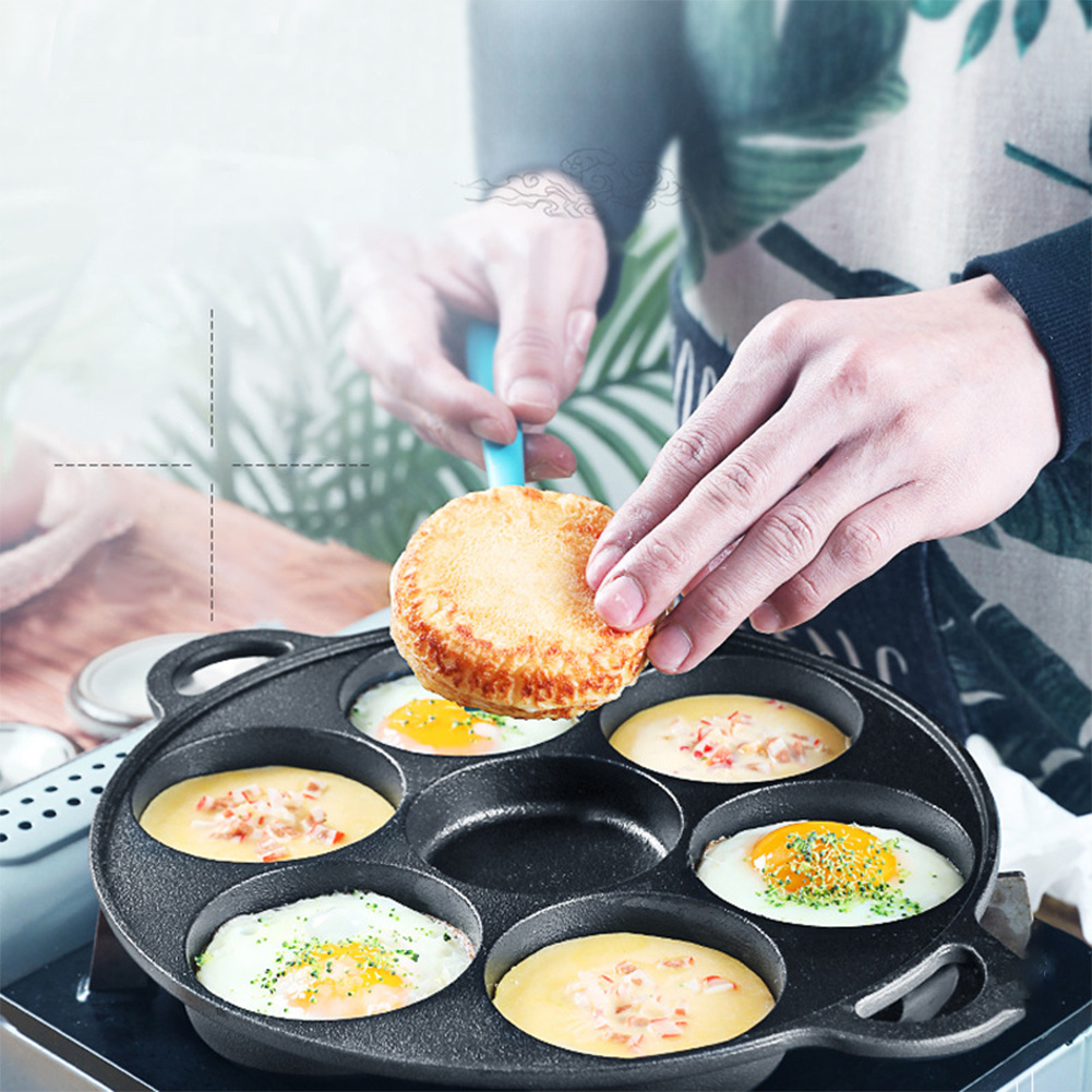 Сковорода с 7 отверстиями для  – обзор и цена Takoyaki Pan Cast