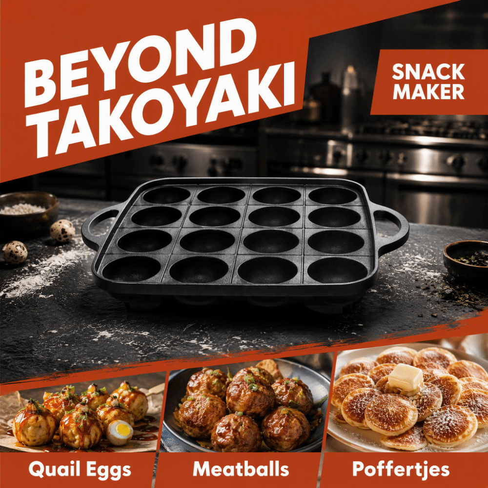 Новая черная сковорода для так – обзор и цена Takoyaki Pan Cast