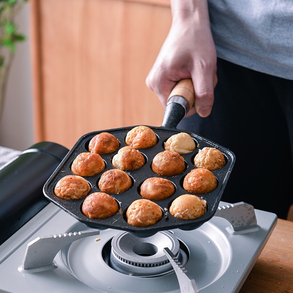 Чугунная форма для такояки с а – обзор и цена Takoyaki Pan Cast