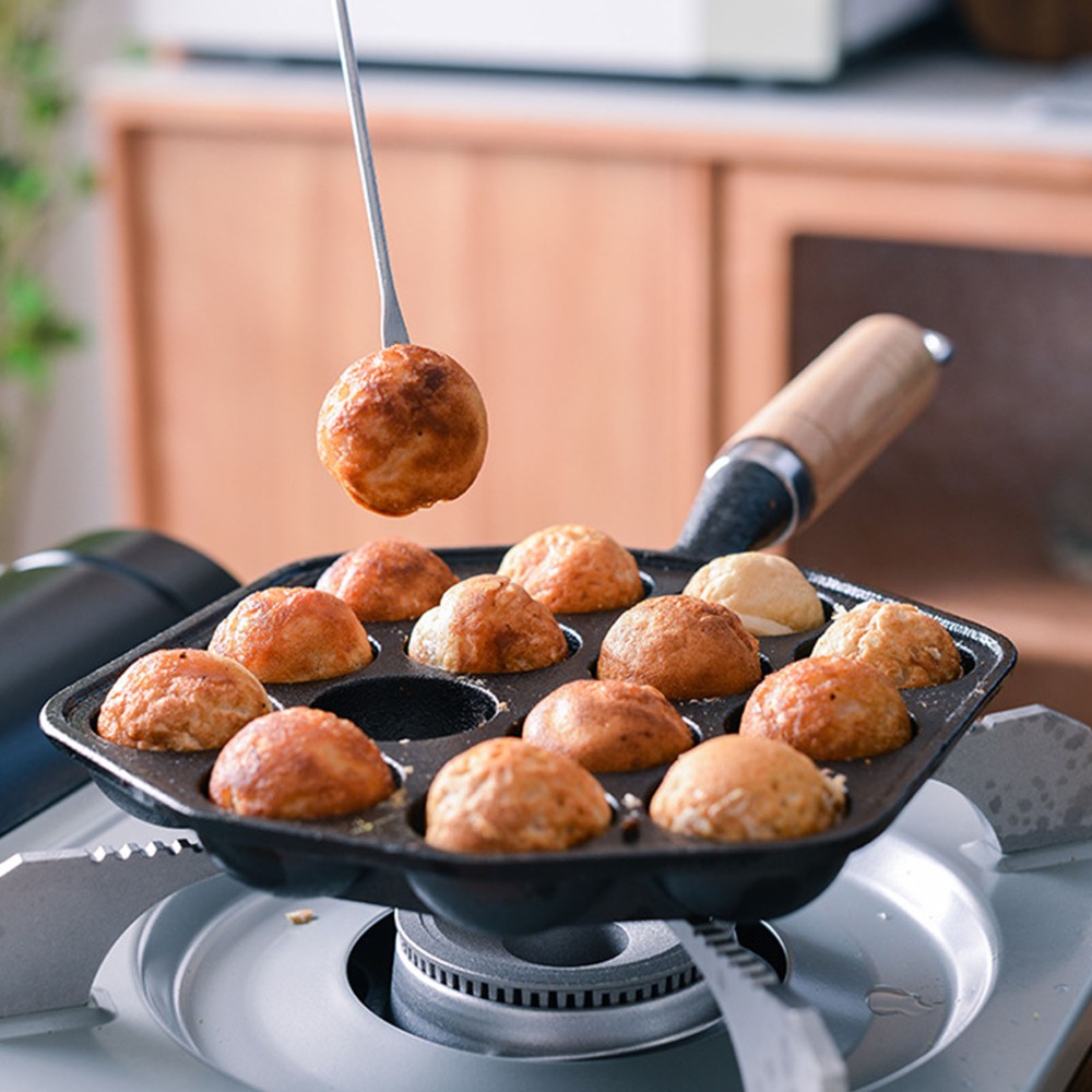 Чугунная форма для такояки с а – обзор и цена Takoyaki Pan Cast