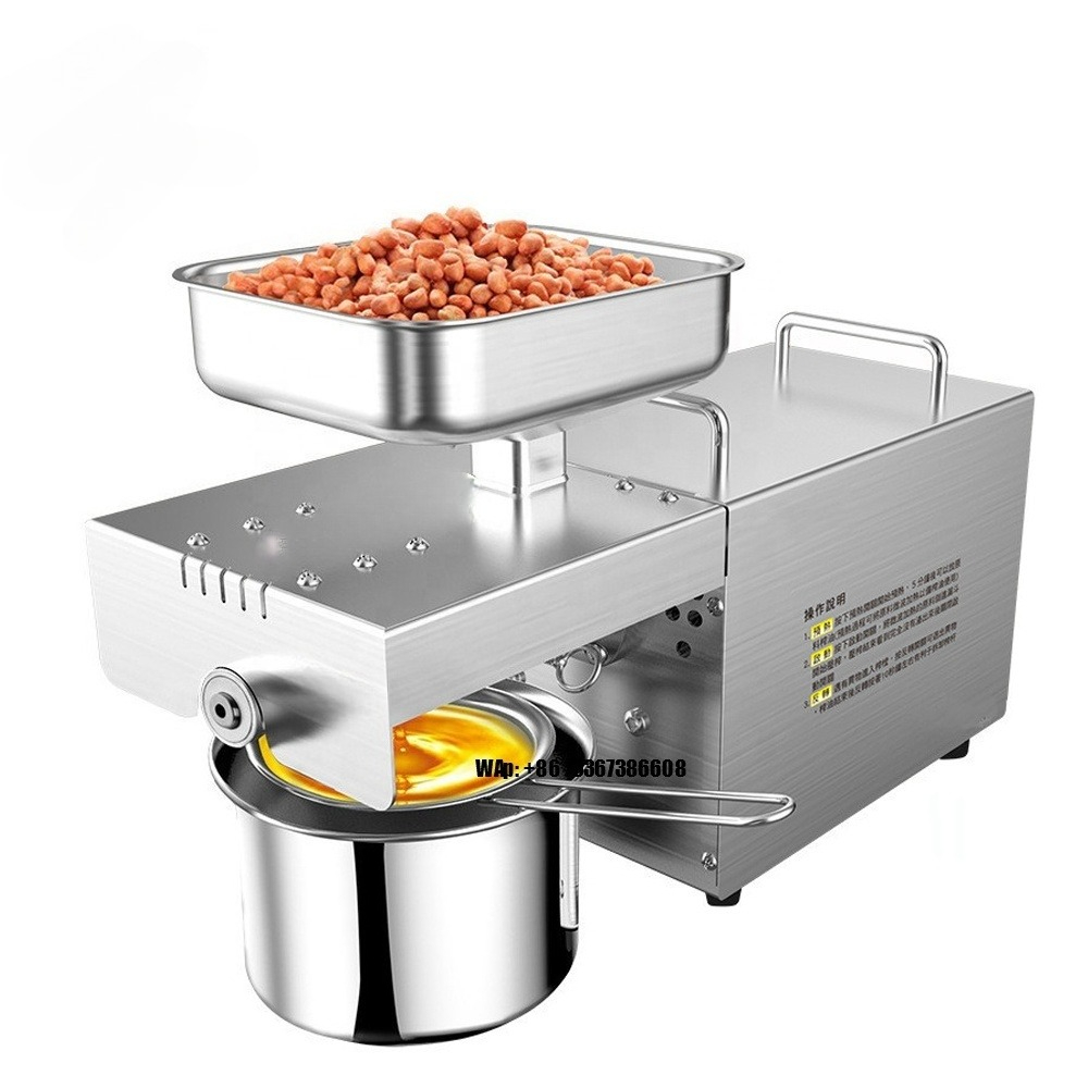Автоматическая мини-машина для – обзор и цена Home Cooking Oil Making Machine