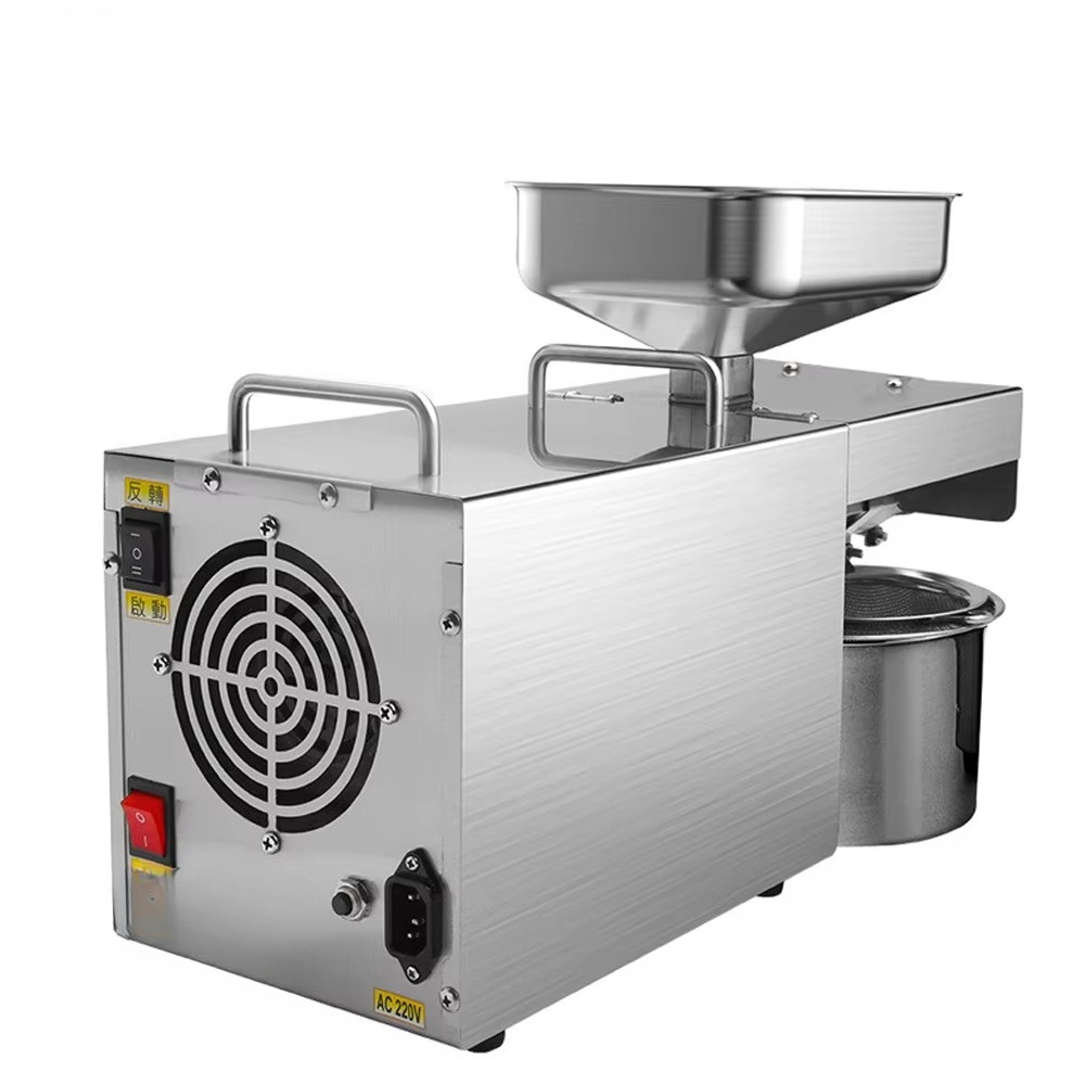 Автоматическая мини-машина для – обзор и цена Home Cooking Oil Making Machine